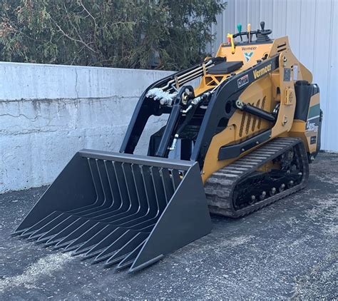 rock bucket for mini skid steer|used skid steer rock bucket for sale.